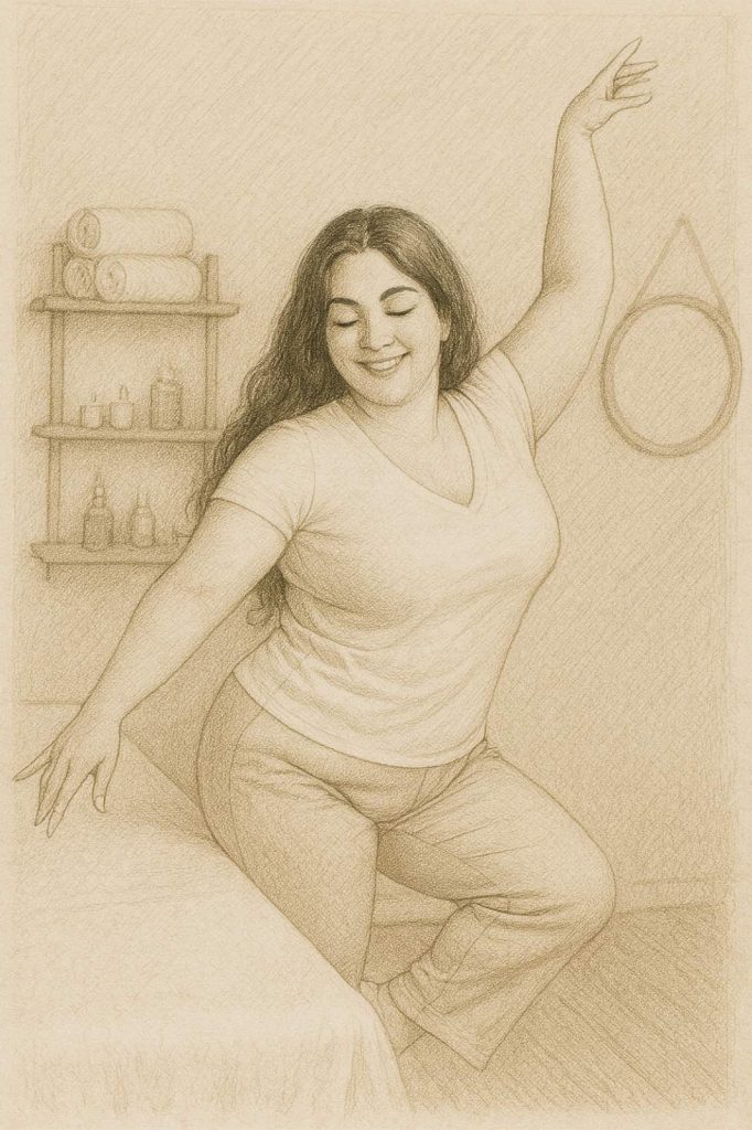 Hivatásom a Masszázs, Szencedélyem a Tánc